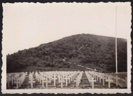 Photo Amateur Hartmannswillerkopf, Vieil Armand, WW1, Vosges, Plaine D'Alsace Cimetière Militaire Silberloch 6x8,5cm - Places