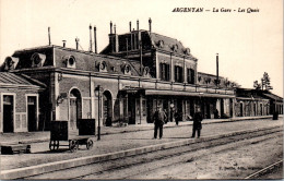 61 ARGENTAN - La Gare & Les Quais. - Argentan