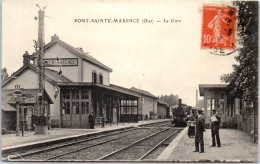 60 PONT SAINTE MAXENCE - Le Quai De La Gare (train) - Pont Sainte Maxence