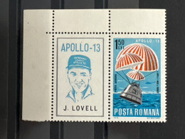 România MNH 1970 Apollo 13 - Europe