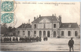 21 CHATILLON SUR SEINE - Colonnie Du Xe, La Gare  - Chatillon Sur Seine