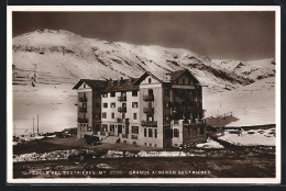 Cartolina Sestriere, Colle Del Sestrières, Grande Albergo Sestrières  - Autres & Non Classés