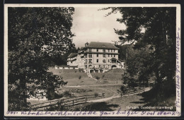 AK Bludesch /Vorarlberg, Wegpartie Mit Blick Zur Heilstätte Gaisbühel  - Other & Unclassified