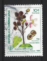 Rep. Dominicana 1986 Flowers  Y.T. 1005B (0) - Repubblica Domenicana