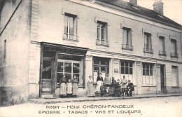 FOSSOY (Aisne) - Hôtel Chéron-Fandeux - Epicerie-Tabacs-Vins Et Liqueurs - Ecrit 1916 (2 Scans) - Sonstige & Ohne Zuordnung