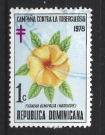 Rep. Dominicana 1978  Flower Y.T. B55 (0) - Dominicaine (République)