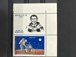 România MNH 1971 Apollo 14 - Europe
