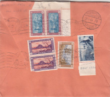 Suisse - Lettre Recom De 1930 - GF - Oblit Luzern - Exp Vers Frankfurt - Variété Lignes à Gauche De L'arbre-valeur 150 € - Covers & Documents