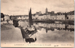 29 LANDERNEAU - Vue Sur Le Port, Quai De Cornouaille - Landerneau