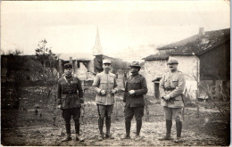MILITARIA 14/18 - CARTE PHOTO - Groupe D'officiers Allies - Oorlog 1914-18