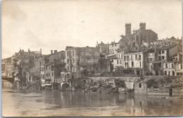 55 VERDUN - CARTE PHOTO - Vue Sur La Ville Bombardee  - Verdun