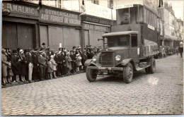 37 TOURS - CARTE PHOTO - Cavalcade 1930, Char Tabou  - Tours