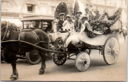 37 TOURS - CARTE PHOTO - Cavalcade 1929, Charrette A Situer  - Tours