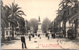 Espagne - BARCELONA - Monumento A Antonio Lopez. - Andere & Zonder Classificatie