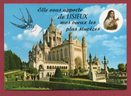 LISIEUX - Sainte Thérèse Et La Basilique - Lisieux