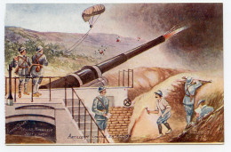 Artillerie Lourde En Action.fusillier Mitrailleur.guerre,militaire ,matériel - Material