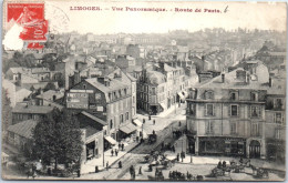 87 LIMOGES - Vue Panoramique Route De Paris  - Limoges