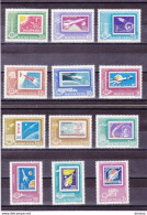 HONGRIE 1963 TIMBRES SUR TIMBRES Yvert  PA 258-269,  Michel 1907-1918 NEUF** MNH Cote 6,50 Euros - Ungebraucht