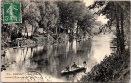 78 POISSY - La Seine Sous L'avenue De Migneaux - - Poissy