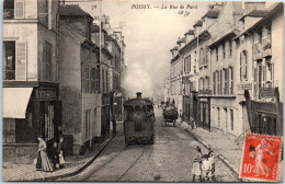 78 POISSY - La Rue De Paris (tramway) - Poissy