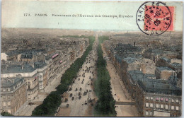 75016 PARIS - Perspective De L'avenue Des Champs Elysees  - Arrondissement: 16