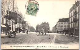 92 BOULOGNE BILLANCOURT - Place Walace Et Bld De Strasbourg  - Boulogne Billancourt