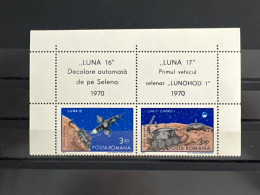 România MNH 1970 Luna-16. Luna-17. Lunohod 1 - Europe
