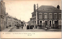 80 CAYEUX - La Nouvelle Poste Et L'avenue Carnot. - Cayeux Sur Mer