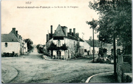 58 SAINT AMAND EN PUISAYE - La Route De Saint Fargeau  - Saint-Amand-en-Puisaye