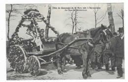 CPA BAR SUR AUBE, FETES DU CHAMPAGNE 1921, LE CHAR DE MEURVILLE, AUBE 10 - Bar-sur-Aube