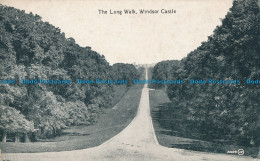 R029230 The Long Walk. Windsor Castle. Valentine. 1920 - World