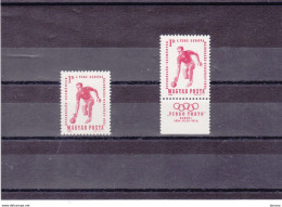 HONGRIE 1964 QUILLES Yvert 1659-1659b, Michel 2041 NEUF** MNH Cote 5 Euros - Unused Stamps