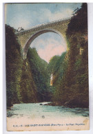 HAUTES-PYRENEES - LUZ-SAINT-SAUVEUR - Le Pont Napoléon - Phot. Collas - C. C. N° 15 - Luz Saint Sauveur