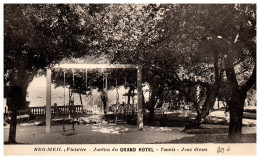 29 FOUESNANT - BEG MEIL - Grand Hotel, Tennis Et Jeux Divers - Fouesnant