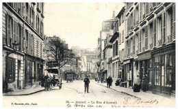 75016 PARIS - La Rue D'auteuil. - Arrondissement: 16