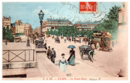 75001 PARIS - Le Pont Neuf (carte Couleurs) - Distrito: 01