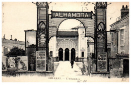 45 ORLEANS - Portail D'entree De L'alhambra. - Orleans