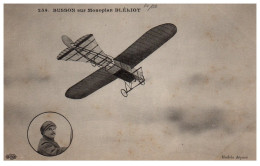 AVIATION - BUSSON Sur Monoplan Bleriot. - Otros & Sin Clasificación