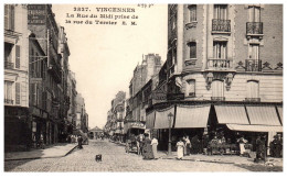 94 VINCENNES - La Rue Du Midi Prise De La Rue Du Terrier - Vincennes