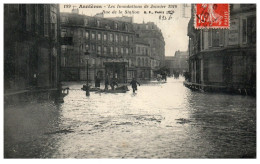 92 ASNIERES SUR SEINE - Rue De La Station (crue De 1910) - Asnieres Sur Seine