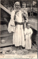 75 PARIS - Exposition Coloniale 1907, Soudanaise Et Ses Enfants  - Exposiciones