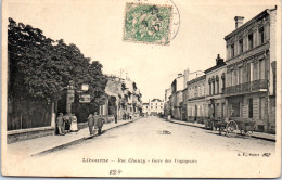 33 LIBOURNE - Rue Chanzy, Gare Des Voyageurs  - Libourne