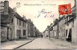 89 VILLENEUVE SUR YONNE - La Rue De Valprofonde. - Villeneuve-sur-Yonne