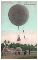 AVIATION - Depart D'un Ballon Militaire  - Andere & Zonder Classificatie