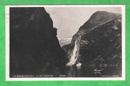 GEIRANGERFJORD Pres DU CAP NORD - Carte écrite En 1932 - Norvège