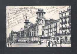 BLANKENBERGHE - LE CASINO ET HOTEL DES BAINS ET DES FAMILLES - AFGESTEMPELD 1920  (15.197) - Blankenberge