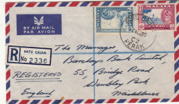 Perak / Airmail / Postmarks - Other & Unclassified