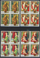 Niue - 813/816 - Blocks Of 4 - Christmas - 1992 - MNH - Niue