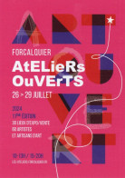 CPM - S - ALPES DE HAUTE PROVINCE - FORCALQUIER - ATELIERS OUVERTS - 11eme EDITION 2024 - Forcalquier