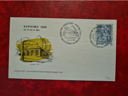 Lettre LUXEMBOURG   FDC  1966 MONDORF LES BAINS EXPO EXPHIMO - Sonstige & Ohne Zuordnung